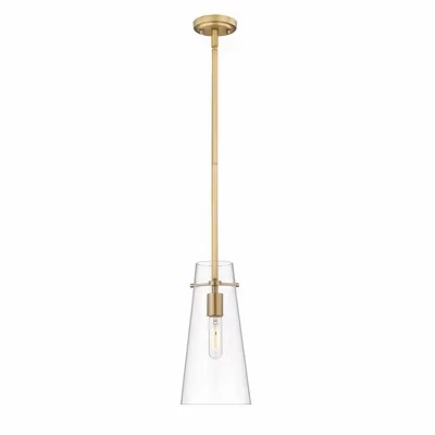 Подвесная люстра Kira Minimalist One-Light - Современный стальной дизайн для кухни или гостиной gold