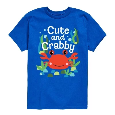 Детская футболка Fisher Price Cute And Crabby, синяя