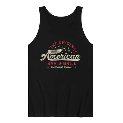 Мужская майка Instant Message American Bar & Grill, черная