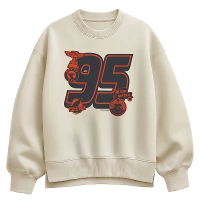 Женский свитшот Cars McQueen 95, кремовый