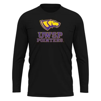 Мужской лонгслив NCAA Stevens Point спортивный, черный