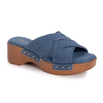 Джинсовые женские сандалии Cadence от Muk Luks