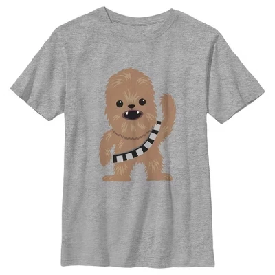 Футболка для мальчиков Star Wars Chewbacca, серый меланж