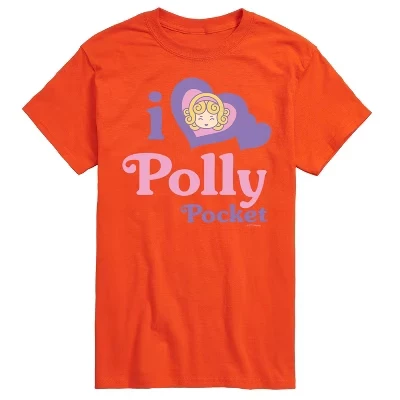 Мужская футболка Polly Pocket I Love Polly, оранжевая