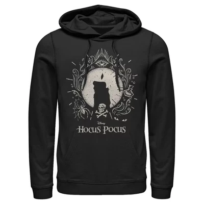 Мужское худи Hocus Pocus Black Flame Candle, черное