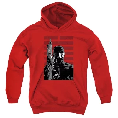 Худи для мальчиков G.I. JOE Snake Eyes Ninja, красное