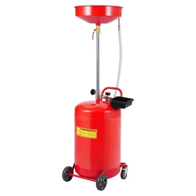 Бак для отработанного масла COZONY 30/76 л, воронка 38–65″, красный