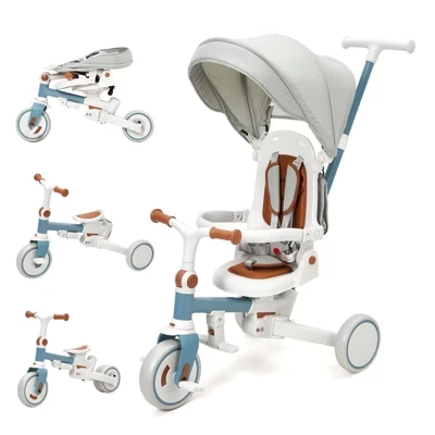 Детский трехколесный велосипед CuisinSmart 7-в-1, синий