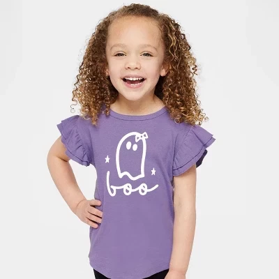 Футболка Boo Ghost с бантиком и развевающимися рукавами