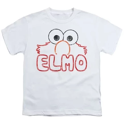 Футболка для мальчиков Sesame Street Elmo, белая