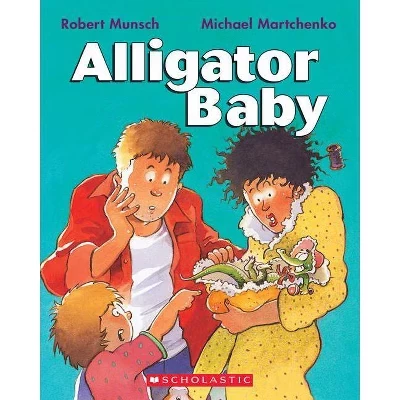 Малыш-аллигатор — Роберт Манш, картонная книга