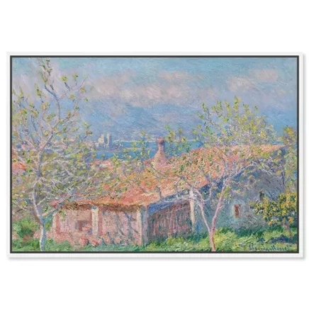 Картина Art Remedy «Дом садовника», 61×41 см, белая