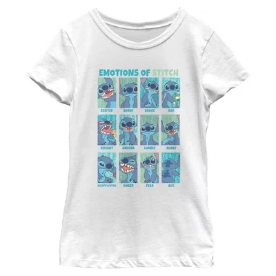Футболка Girl's Emotions of 626 белого цвета