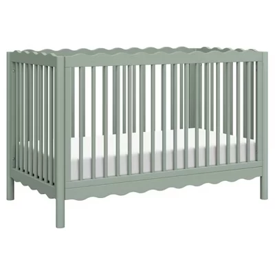 Детская кроватка Babyletto Swell 4-в-1, светло-салатовая
