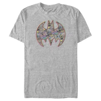 Мужская футболка DC Comics Batman, серо-меланжевая