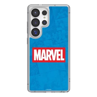 Прозрачный чехол для мобильного телефона с логотипом Marvel Comics для Samsung Galaxy marvel