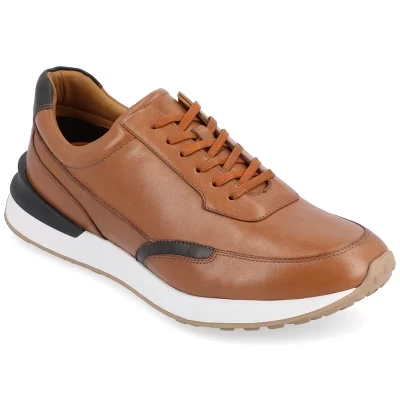 Повседневные кожаные кроссовки Lowe cognac