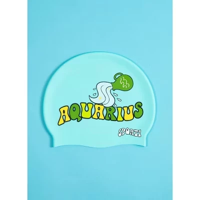Силиконовая шапочка для плавания Groovy Zodiac Aquarius