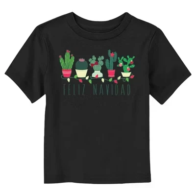 Футболка с кактусами Feliz Navidad для малышей 