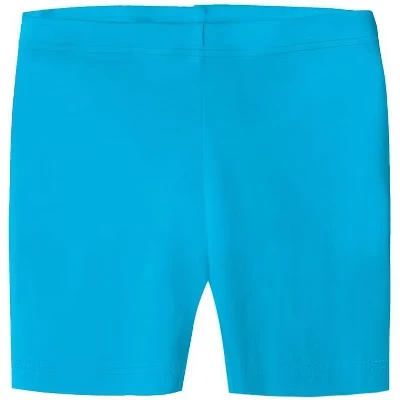 Шорты-велосипедки для девочек City Threads, хлопок, бирюзовые