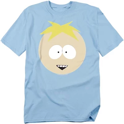 Мужская футболка South Park Butters, светло-голубая