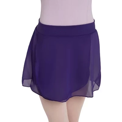 Детская юбка Capezio на резинке, фиолетовая