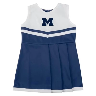 Комплект веселого платья для маленьких девочек Michigan Wolverines