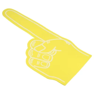 Перчатка Unique Bargains гигантская из EVA, желтая