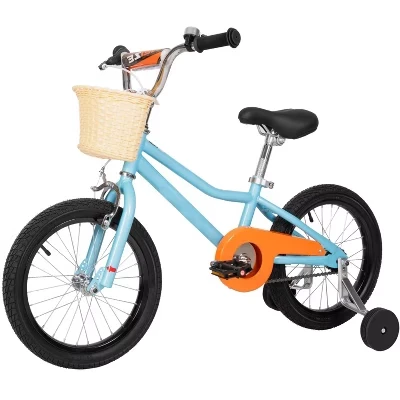 Детский велосипед Hykolity 16″/20″, бирюзовый