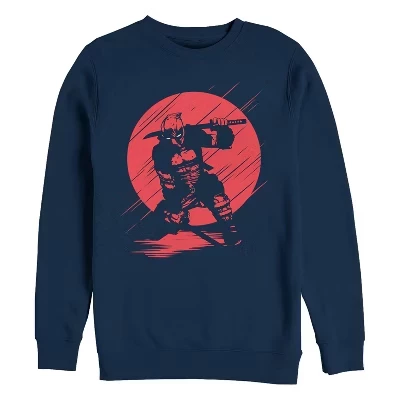Мужская толстовка Deadpool Sunset Streaks черного цвета