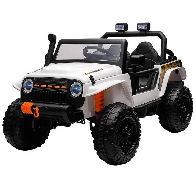 Двухместный электромобиль Jojoka 24V 4×55W с пультом, красный