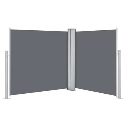 Боковая выдвижная маркиза vidaXL 86,6″×393,7″, антрацит