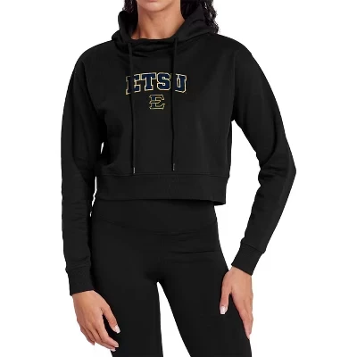 Женское худи NCAA с логотипом East Tennessee State, черное