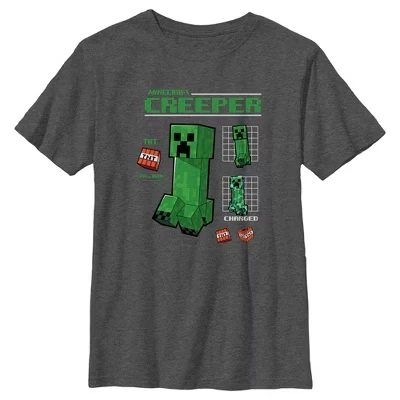 Футболка для мальчика Creeper Graph Charged с рисунком угольного вереска
