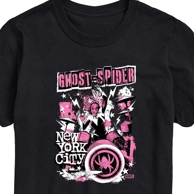 Men's -  - Ghost Spider Punk Band Short Sleeve Graphic T-Shirt black