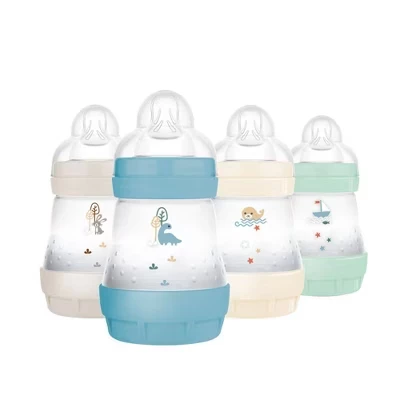 Бутылочки Mam Easy Start Anti-Colic 150 мл, 4 шт., голубые