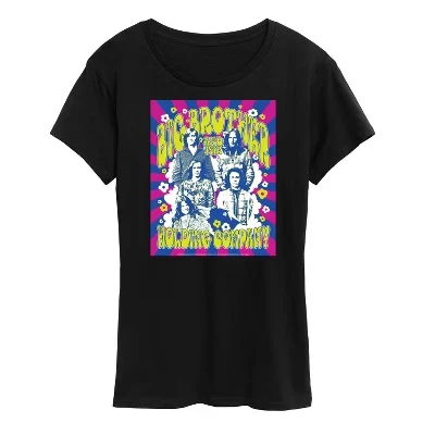 Женская футболка Big Brother Retro Floral, черная