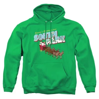 Мужская толстовка с капюшоном Cartman, Kenny Pull-Over для мужчин с рождественскими поздравлениями