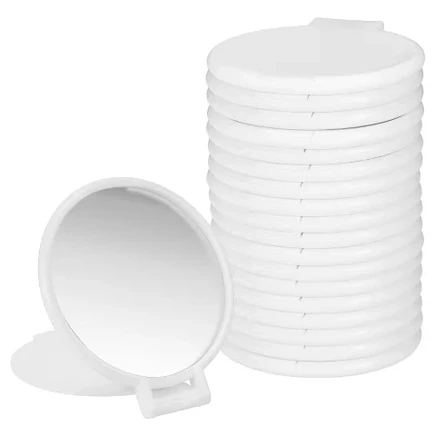 Карманное складное зеркало Unique Bargains, белое