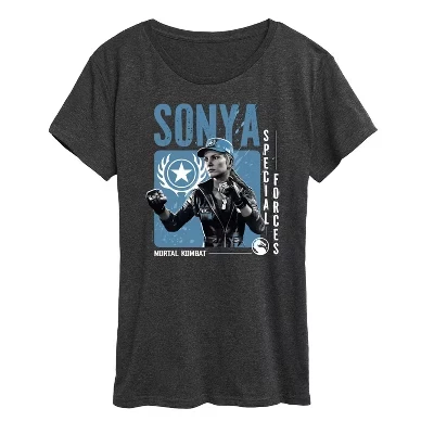 Женская футболка Sonya с коротким рукавом и графическим рисунком heather charcoal