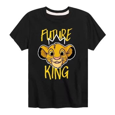 Графическая футболка Simba Future King с коротким рукавом черного цвета