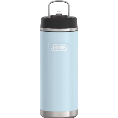 Вакуумная бутылка Thermos Icon 946 мл со соломинкой, голубая