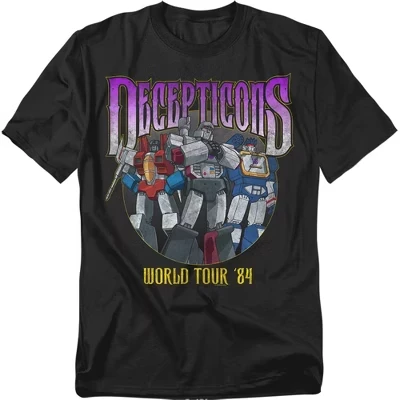 Мужская футболка Transformers Decepticons, черная