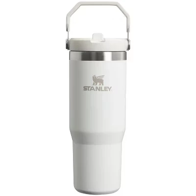 Термостакан Stanley IceFlow 887 мл с трубочкой, фрост