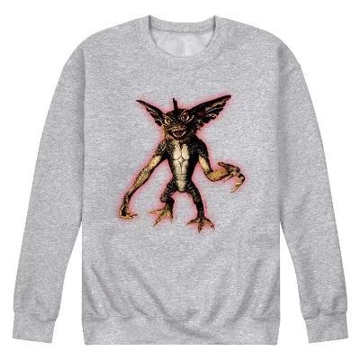 Мужская светящаяся флисовая толстовка с мрачным рисунком athletic heather
