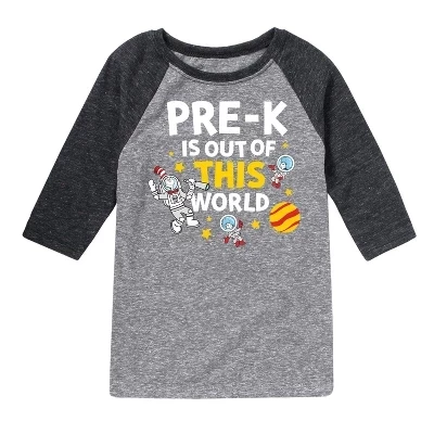 Футболка Pre-K Out Of This World с рисунком кота в шляпе Реглан