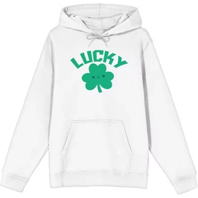 Худи Bioworld St Pats Lucky Clover, белое