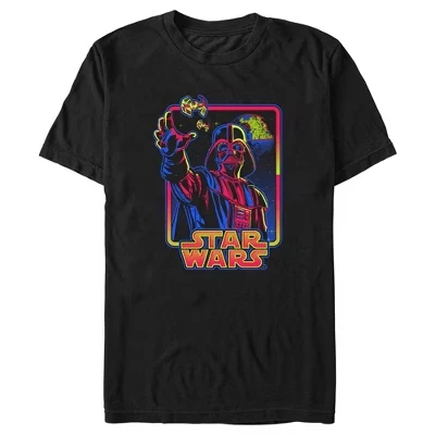 Мужская двухцветная футболка с Дартом Вейдером A New Hope, черная