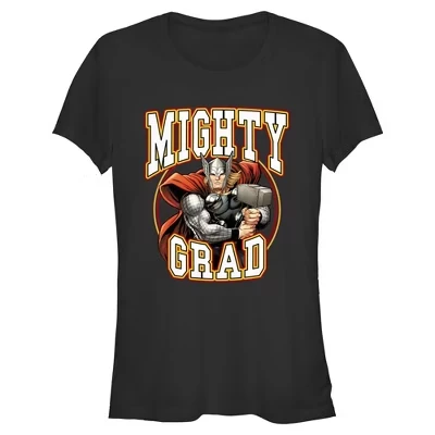 Женская футболка Mighty Graduate для юниоров черная