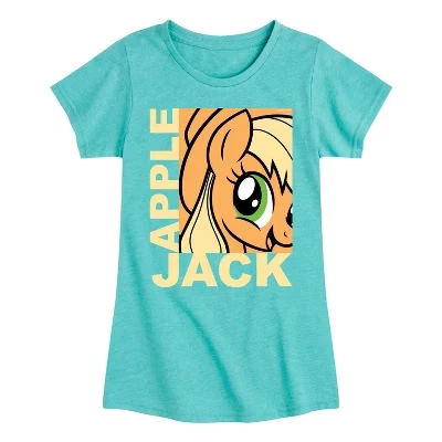 Футболка для девочек My Little Pony Apple Jack, бирюзовая